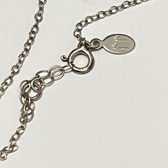 Sideways Cross 925 Silver CZ Lisa Lorna Faith Religious Hope Christian Catholic - Picture 3 of 8